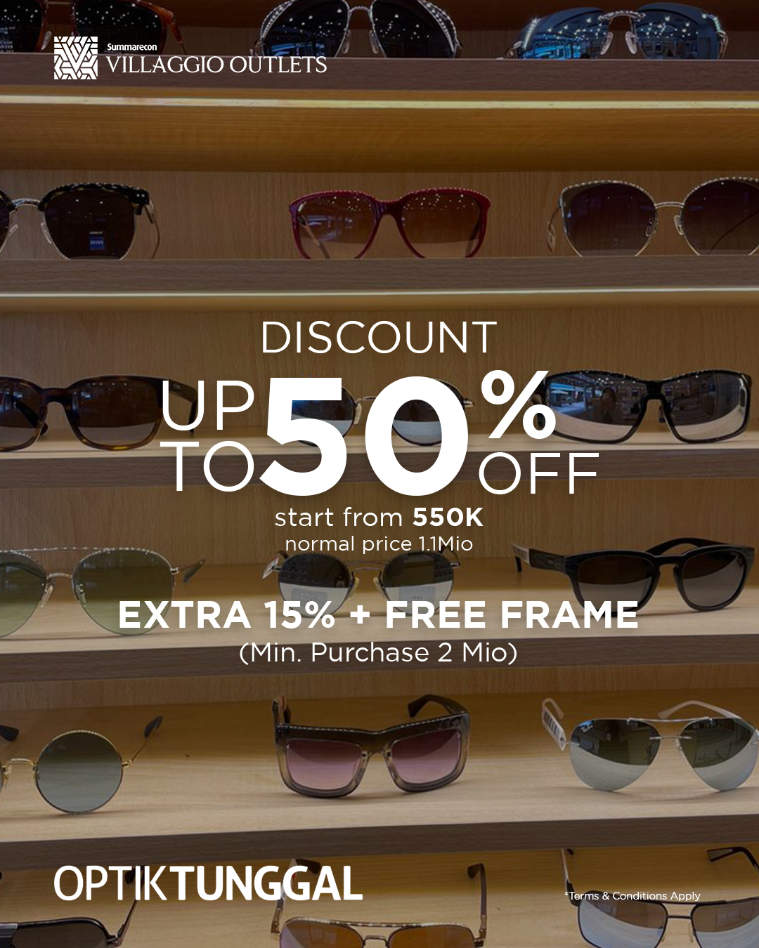 Optik Tunggal DISCOUNT